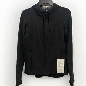 NWT Lululemon Take Ten Hoodie Women’s Size 4 Cinch Performance Black